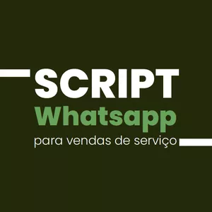 Imagem de capa para o Ebook SCRIPT WHATSAPP