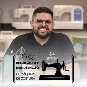 Imagem de capa para o Curso online Regulagem e Manutenção de Máquinas de Costura