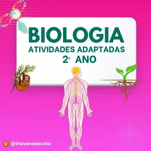 Imagem de capa para o Ebook Biologia 2º ano EM Atividades Adaptadas