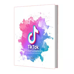 Imagem de capa para o Ebook Monetizando no tiktok 