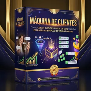 Imagem do curso Máquina de Clientes – Como gerar clientes todos os dias usando estratégias simples de vendas online