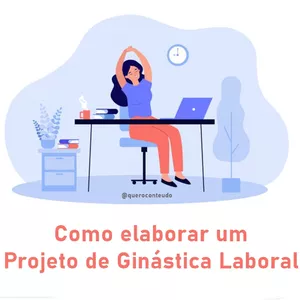 Imagem de capa para o Ebook Como Elaborar um Projeto de Ginástica Laboral 