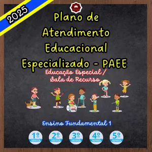 Curso PLANOS DE ATENDIMENTO EDUCACIONAL ESPECIALIZADO (PAEE) - EDUCAÇÃO ESPECIAL E SALA DE RECURSO  - FUNDAMENTAL 1-