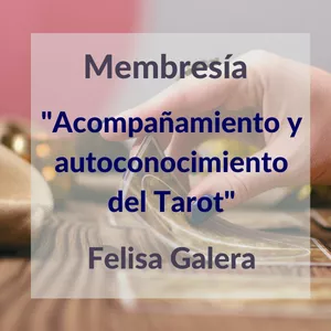 Imagen de portada para Curso online Membresía acompañamiento autoconocimiento del Tarot