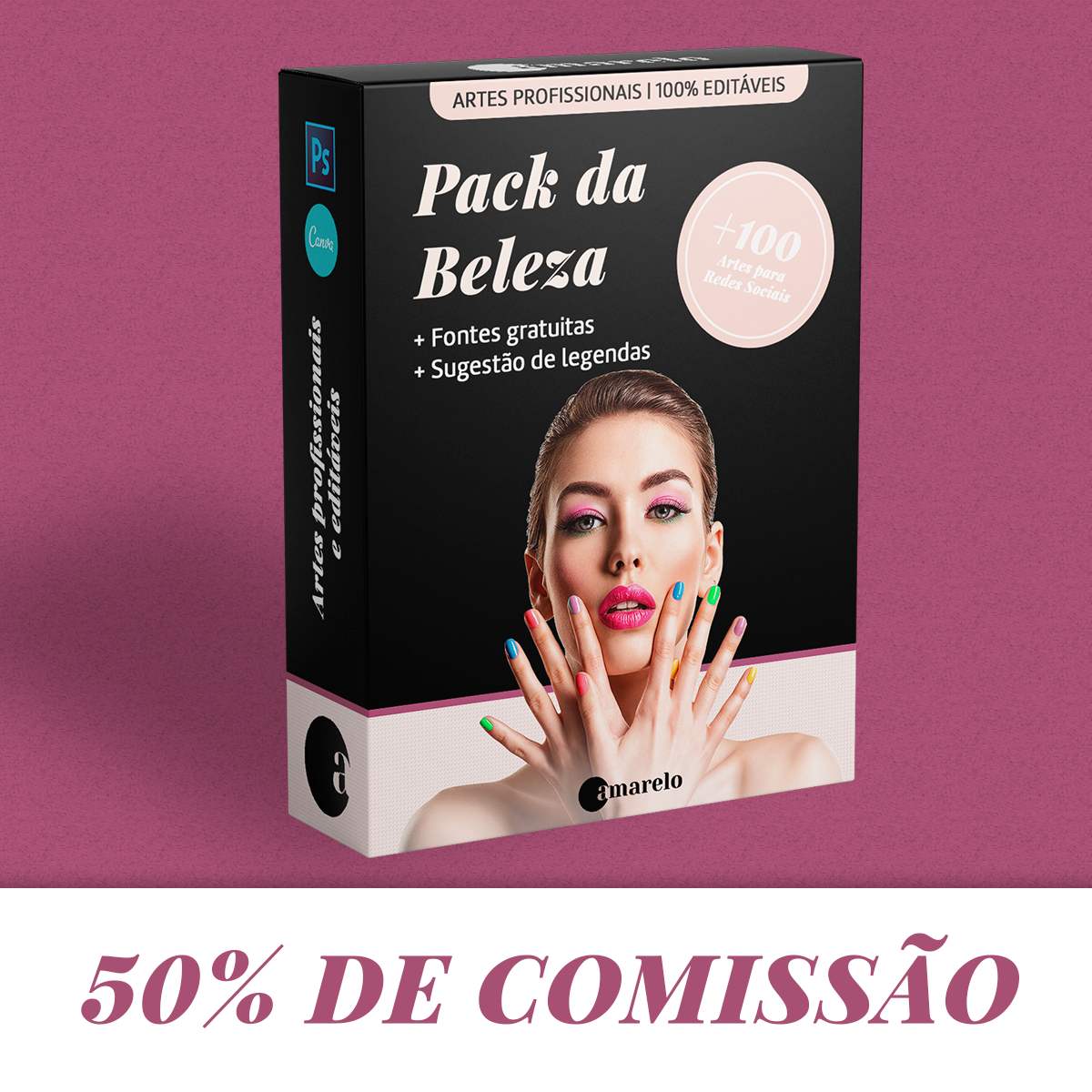 Pack da Beleza - Conteúdos para bombar o seu Instagram
