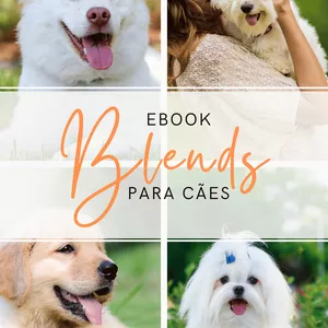 Imagem de capa para o Ebook Ebook receitas blends de aromaterapia para cães