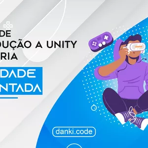 Imagem do curso Curso de Introdução à Unity + Vuforia: Realidade Aumentada