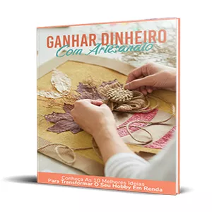 Imagem de capa para o Ebook Ganhar Dinheiro com Artesanato