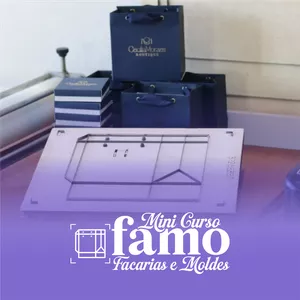 Imagem de capa para o Curso online Famo - Mini Curso de Facarias e Moldes - Bia Tips