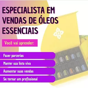 Especialista em Vendas de Óleos Essenciais