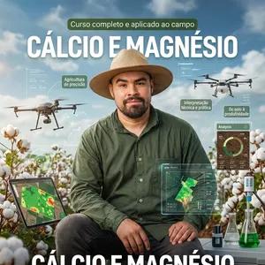 Imagem do curso Cálcio e Magnésio no Solo: Nutrição de Precisão e Alta Performance Agronômica