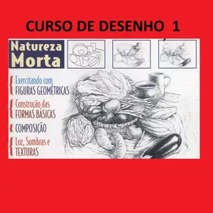 Imagem principal do produto CURSO DE DESENHO - 1 -  NATUREZA 