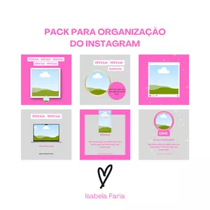 Imagem de capa para o Curso online PACK CANVA PARA INSTAGRAM EDITÁVEL