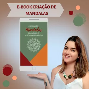Imagem de capa para o Ebook Criação de Mandalas - Equilíbrio e Autoconhecimento