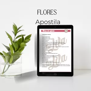Imagem de capa para o Ebook Apostila Flores de Açúcar