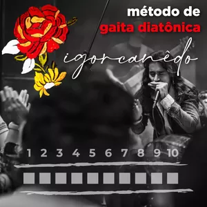Imagem de capa para o Curso online Desc. Método Igor Canêdo Completo + Gaita Diatônica 10 furos + Apostila Essencial + Apostila de Músicas