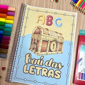 Imagem de capa para o Ebook Baú das Letras 