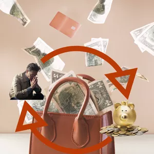Imagem de capa para o Ebook CURA FINANCEIRA: TRANSFORME SUAS EMOÇÕES EM RIQUEZA