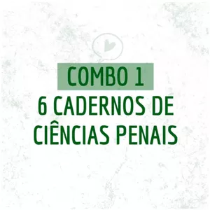 Imagem principal do produto COMBO I - 6 Cadernos de Ciências Penais
