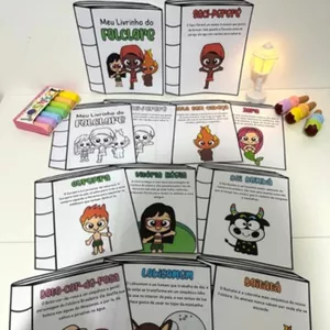 Imagem de capa para o Ebook Livrinho do Folclore Brasileiro