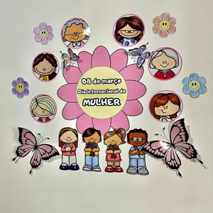 Imagem de capa para o Ebook Painel Dia Internacional da Mulher