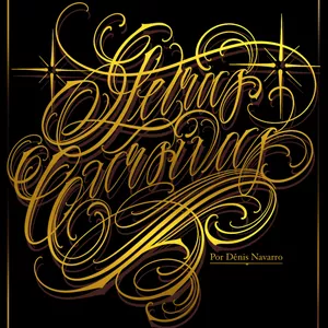 Imagem de capa para o Ebook Letras Cursivas - da Caligrafia a Customização 