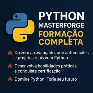 Imagem do curso Python MasterForge – Formação Completa 