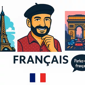 Image de couverture pour le Cours en ligne Cours de Langue Française - Debutant I
