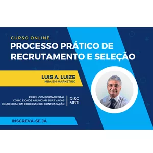 Curso  Curso Prático de Recrutamento e Seleção