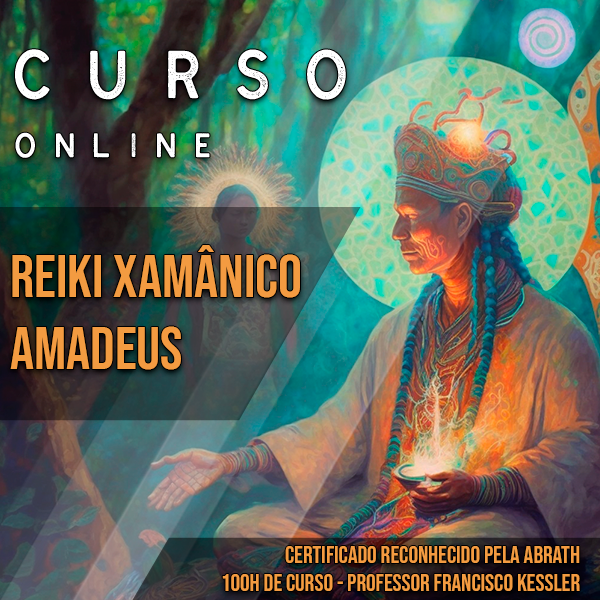 Imagem do curso REIKI XAMÂNICO AMADEUS PRATICANTE E MESTRADO