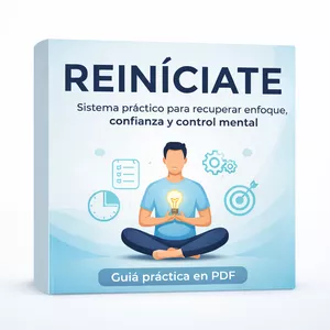 Imagen de portada para Ebook REINÍCIATE: Sistema práctico para recuperar enfoque, confianza y control mental