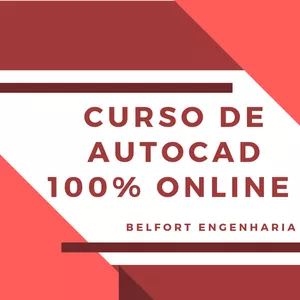 Imagem de capa para o Curso online CURSO BÁSICO DE AUTOCAD 100% ONLINE