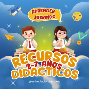 Imagen de portada para Ebook Recursos didacticos-Educación infantil 2 a 7 años