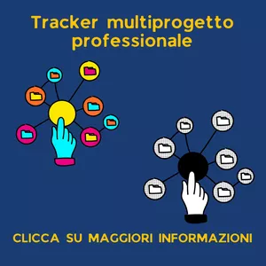 Cover image for Ebook Tracker multiprogetto professionale
