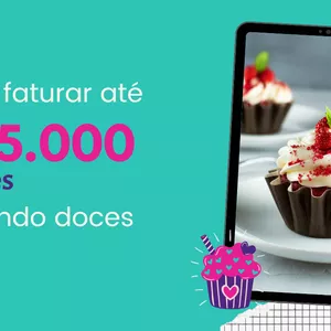 Imagem de capa para o Curso online 4 Doces Para Faturar Até R$15,000 Vendendo Na Rua