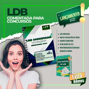 Imagem de capa para o Curso online Apostila de LDB COMENTADA 2022