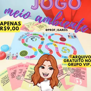 Imagem de capa para o Ebook JOGO DO MEIO AMBIENTE