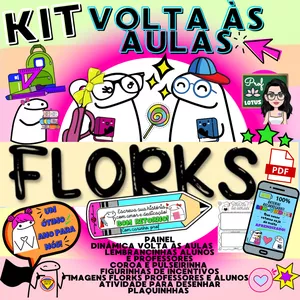 Imagem de capa para o Ebook VOLTA ÀS AULAS FLORKS