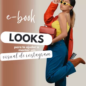 Imagem de capa para o Ebook Looks para um Visual de Instagram
