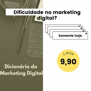 Imagem principal do produto Dicionário do Marketing Digital