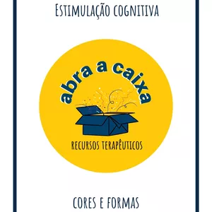Imagem de capa para o Ebook Cartilha Estimulação Cognitiva - Cores e Formas