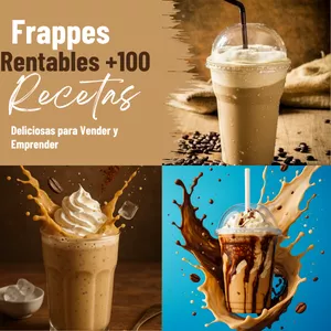 Imagen de portada para Ebook Frappes Rentables +100 Recetas Irresistibles para Emprender
