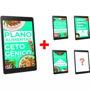 Imagem de capa para o Ebook Keto 28 + 4 Bônus