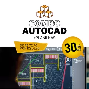 Imagem de capa para o Curso online ProEnger Packs - Combo AutoCAD + Planilhas