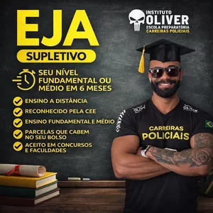 Imagem de capa para o Curso online Curso EJA Supletivo - Educação de Jovens Adultos  EAD - Ensino Fundamental e ou Médio em 6 meses - Instituto Óliver