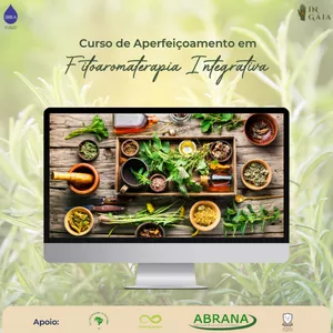 Imagem de capa para o Curso online Curso de Aperfeiçoamento em Fitoaromaterapia Integrativa