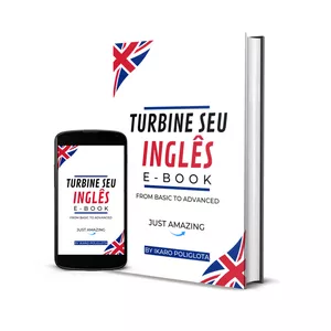 Imagem de capa para o Ebook Turbine seu inglês! - O Guia Definitivo Para Uma Comunicação Fluente +2 BÔNUS