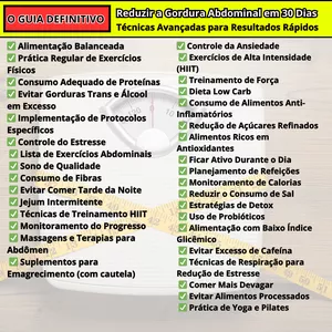 Imagem de capa para o Ebook Guia Completo para Reduzir Gordura Abdominal em 30 Dias: Técnicas Eficazes para Resultados Visíveis