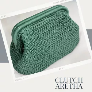 Clutch Aretha - Curso de Crochê