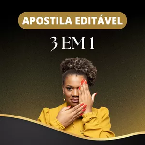 Curso Apostila Editável | 3 em 1